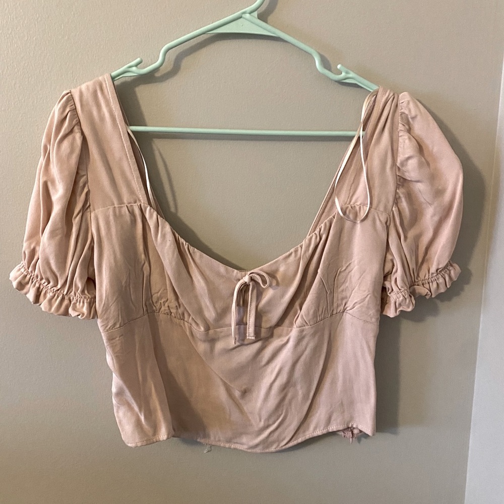 Pink Babydoll Top